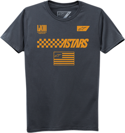ALPINESTARS Front T-Shirt - Charcoal - 2XL 123072111182X