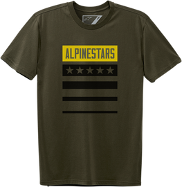 ALPINESTARS National T-Shirt - Military Green - Medium 123072104690M