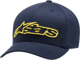 ALPINESTARS Blaze Flexfit? Hat -Navy/Yellow - Large/XL 1039810057050LX