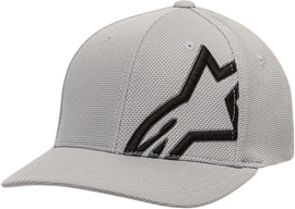 ALPINESTARS Corporate Stretch Mesh Hat - Silver/Black - Large/XL 1019811041900LX