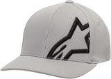 ALPINESTARS Corporate Stretch Mesh Hat - Silver/Black - Large/XL 1019811041900LX