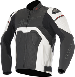 ALPINESTARS Core Airflow Leather Jacket - Black/White - US 36 / EU 46 3101416-12-46