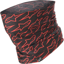 Carica l&#39;immagine nel visualizzatore di Gallery, ALPINESTARS Neck Tube -Astars - Black/Red 4759319-1030