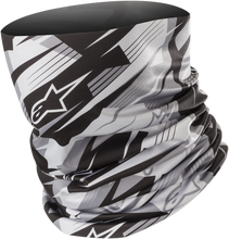 Carica l&#39;immagine nel visualizzatore di Gallery, ALPINESTARS Neck Tube - Blurred - Black/Light Gray 4759019104