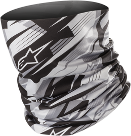 ALPINESTARS Neck Tube - Blurred - Black/Light Gray 4759019104