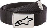 ALPINESTARS Ageless Web Belt - Black/Chrome 1019-93300-1187