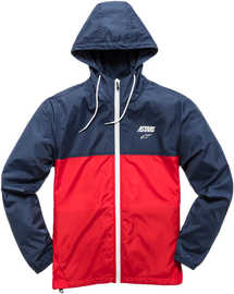 ALPINESTARS Cruiser Jacket - Navy/Red - 2XL 12101100070302X