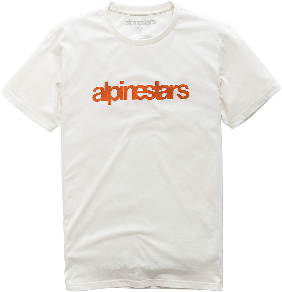 ALPINESTARS Heritage Word T-Shirt - Natural - Large 121073006224L