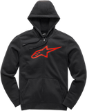 ALPINESTARS Ageless 2 Zip Hoodie - Black/Red - XL 1038530521030XL