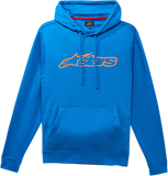 ALPINESTARS Blaze Hoodie - Bright Blue/Orange - XL 1037531137065XL