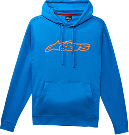 ALPINESTARS Blaze Hoodie - Bright Blue/Orange -  2XL 10375311370652X