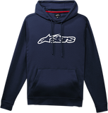 ALPINESTARS Blaze Hoodie - Navy/White - Medium 1037531137020M