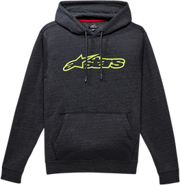 ALPINESTARS Blaze Hoodie - Charcoal Heather/Green - XL 1037531131815XL
