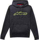 ALPINESTARS Blaze Hoodie - Charcoal Heather/Green - XL 1037531131815XL