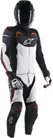 ALPINESTARS GP Pro 2-Piece Leather Suit - Black/White/Red - US 40 / EU 50 3165016-123-50