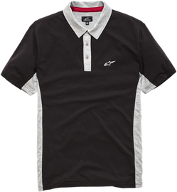 ALPINESTARS Champion Polo Shirt - Black/Gray - 2XL 12104150010282X