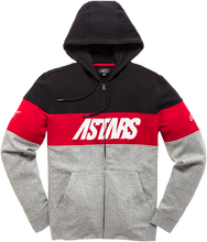 Cargar imagen en el visor de la galería, ALPINESTARS Grupo Zip Hoodie - Black/Heather Gray - Large 1210533001028L