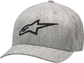 ALPINESTARS Ageless Curve Hat - Gray/Black - Large/XL 1017810101126LX