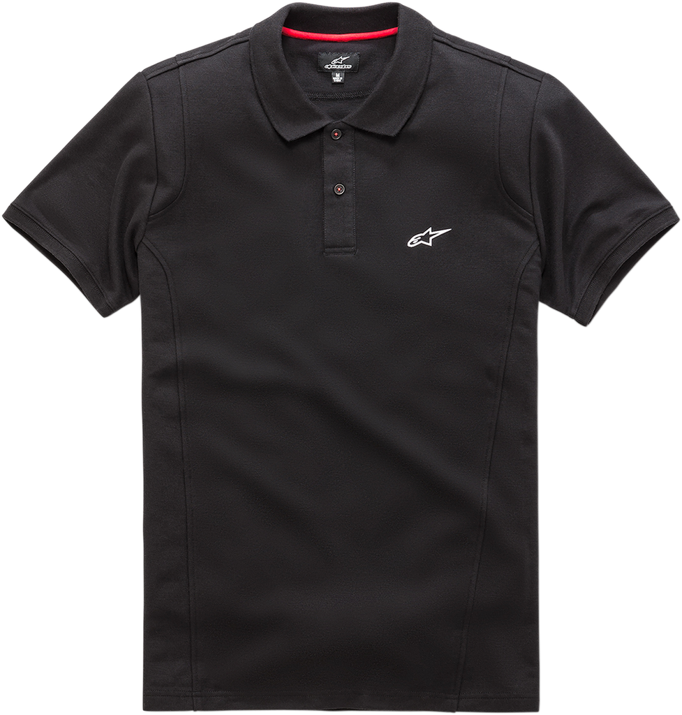 ALPINESTARS Capital Polo T-Shirt - Black - Large 1038-41000-10-L