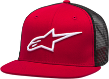 Load image into Gallery viewer, ALPINESTARS Corporate Trucker Hat - Red/Black - One Size 1025810033010OS