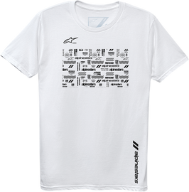 ALPINESTARS Chaotic T-Shirt - White - XL 12307210920XL