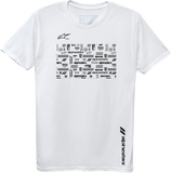 ALPINESTARS Chaotic T-Shirt - White - XL 12307210920XL