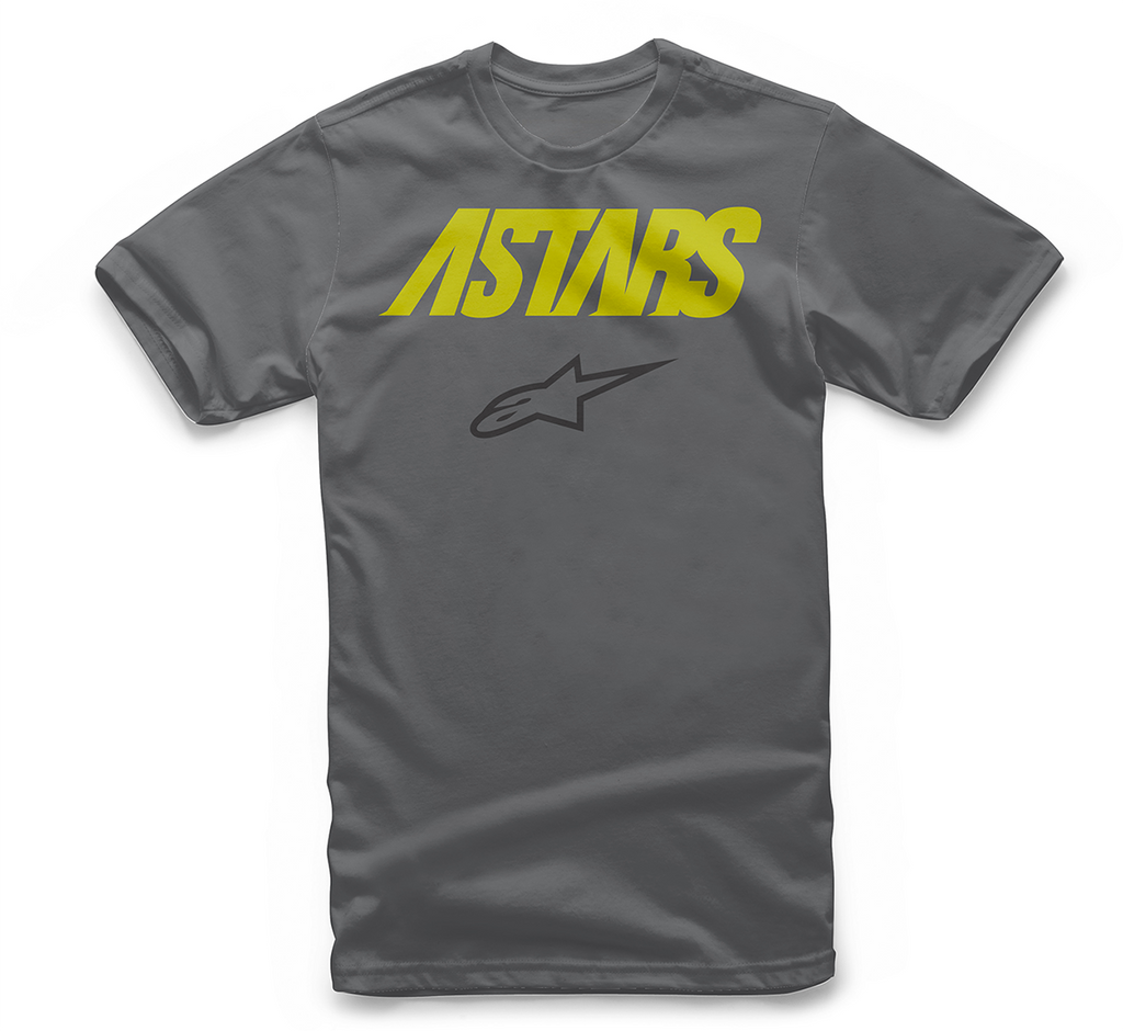 ALPINESTARS Angle Combo T-Shirt - Charcoal/Yellow - 2XL 1119-7200018-2X
