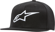 Load image into Gallery viewer, ALPINESTARS Ageless Hat - Flat Bill - Black/White - Small/Medium 1035810151020SM