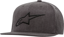 Load image into Gallery viewer, ALPINESTARS Ageless Hat - Flat Bill - Charcoal/Black - Small/Medium 1035810151910SM