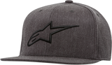 ALPINESTARS Ageless Hat - Flat Bill - Charcoal/Black - Small/Medium 1035810151910SM