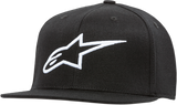 ALPINESTARS Ageless Hat - Flat Bill - Black/White - Large/XL 1035810151020LX