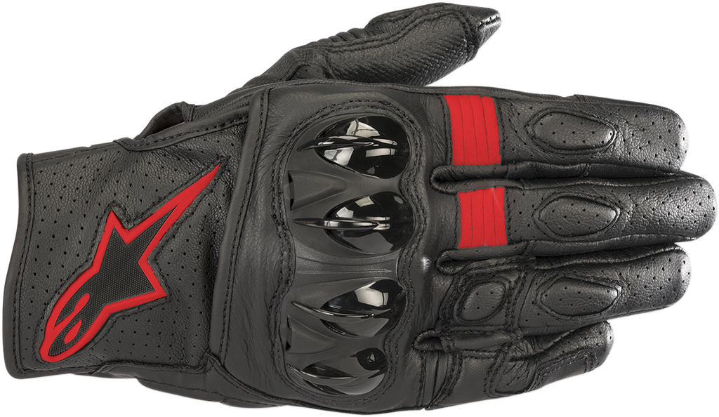 ALPINESTARS Celer V2 Gloves - Black/Red - Small 3567018-1030-S