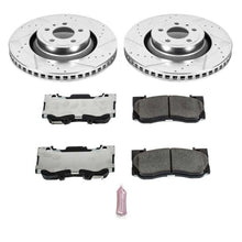 Carica l&#39;immagine nel visualizzatore di Gallery, Power Stop 15-19 Ford Mustang Front Z26 Street Warrior Brake Kit