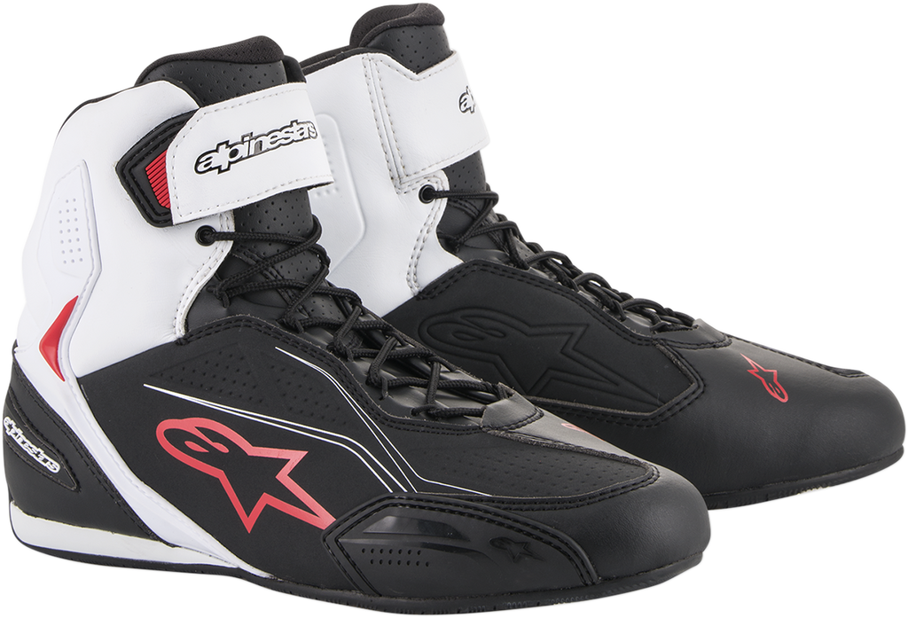 ALPINESTARS Faster-3 Shoes - Black/White/Red - US 11 2510219123-11