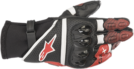 ALPINESTARS GPX V2  Gloves - Black/White/Red - 2XL 3567219-1304XXL