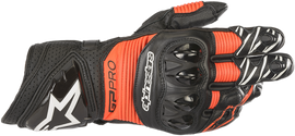 ALPINESTARS GP Pro R3 Gloves - Black /Red - Medium 3556719-1030-M