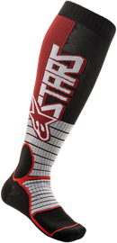 ALPINESTARS MX Pro Socks - Burgandy/Black - Large 4701520-301-L2X