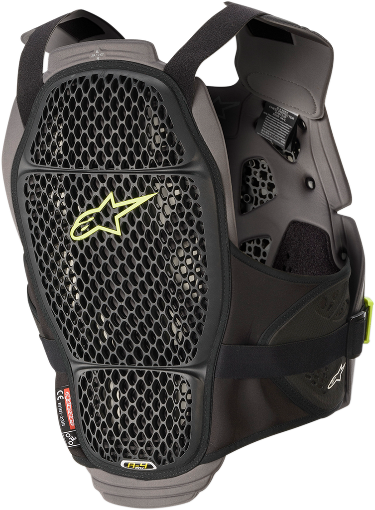 ALPINESTARS A-4 Max Chest Protector - Black/Yellow - M/L 67015201155M/L
