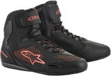 ALPINESTARS Faster-3 Rideknit Shoes - Black/Red - US 7 251031910307