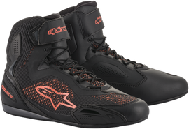 ALPINESTARS Faster-3 Rideknit Shoes - Black/Red - US 8 251031910308