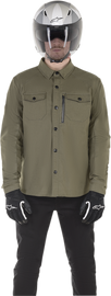 ALPINESTARS Newman Shirt jacket Green 4XL 4300120-608-4X