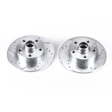 Carica l&#39;immagine nel visualizzatore di Gallery, Power Stop 92-95 Volkswagen Corrado Rear Evolution Drilled &amp; Slotted Rotors - Pair - 2to4wheels