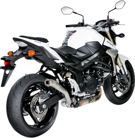 AKRAPOVIC Megaphone Muffler - Titanium SM-S7SO1T