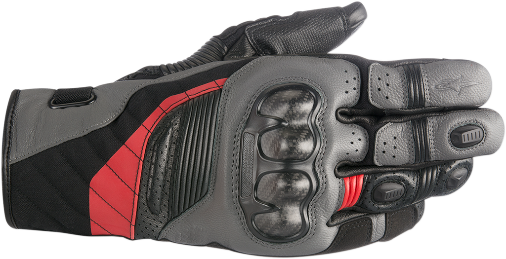 ALPINESTARS Belize Drystar? Gloves - Black/Gray/Red - Large 3526718-1036-L