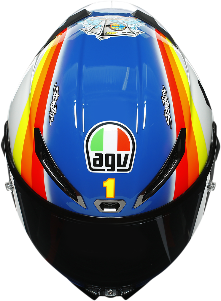AGV Pista GP RR ECE-DOT Limited Edition - Rossi Winter Test 2005 Edition