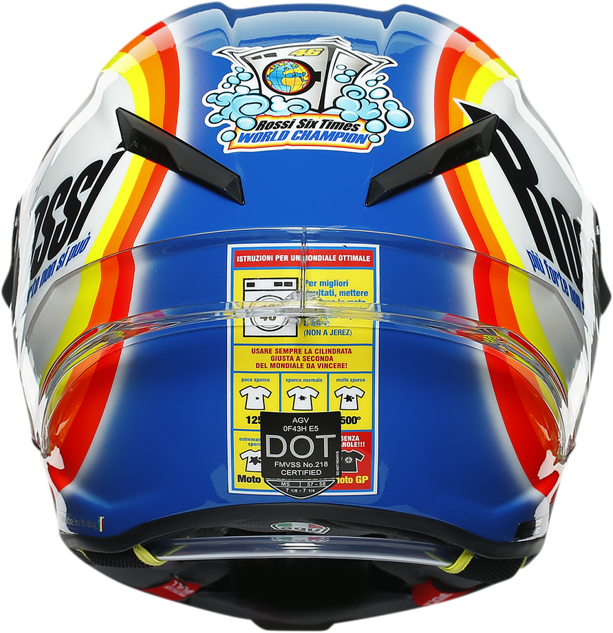 AGV Pista GP RR ECE-DOT Limited Edition - Rossi Winter Test 2005 Edition