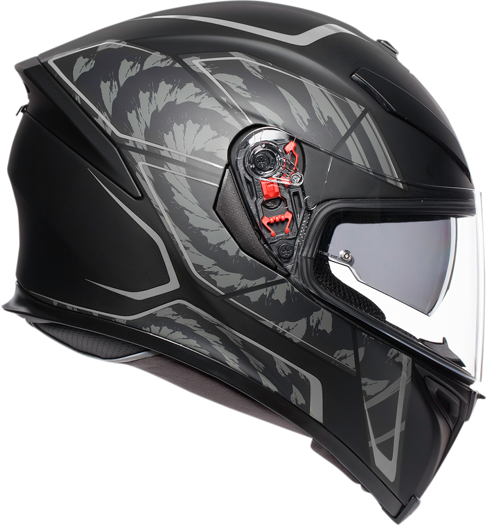 AGV K5 S Helmet - Tornado - Black/Silver - 2XL 210041O2MY00511