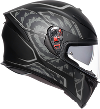 गैलरी व्यूवर में इमेज लोड करें, AGV K5 S Helmet - Tornado - Black/Silver - 2XL 210041O2MY00511