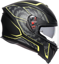 Cargar imagen en el visor de la galería, AGV K5 S Helmet - Tornado - Black/Yellow Fluo - Small 210041O2MY00405
