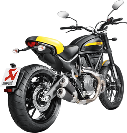 AKRAPOVIC Ducati Scrambler Titanium Muffler S-D8SO4CUBTBL/1